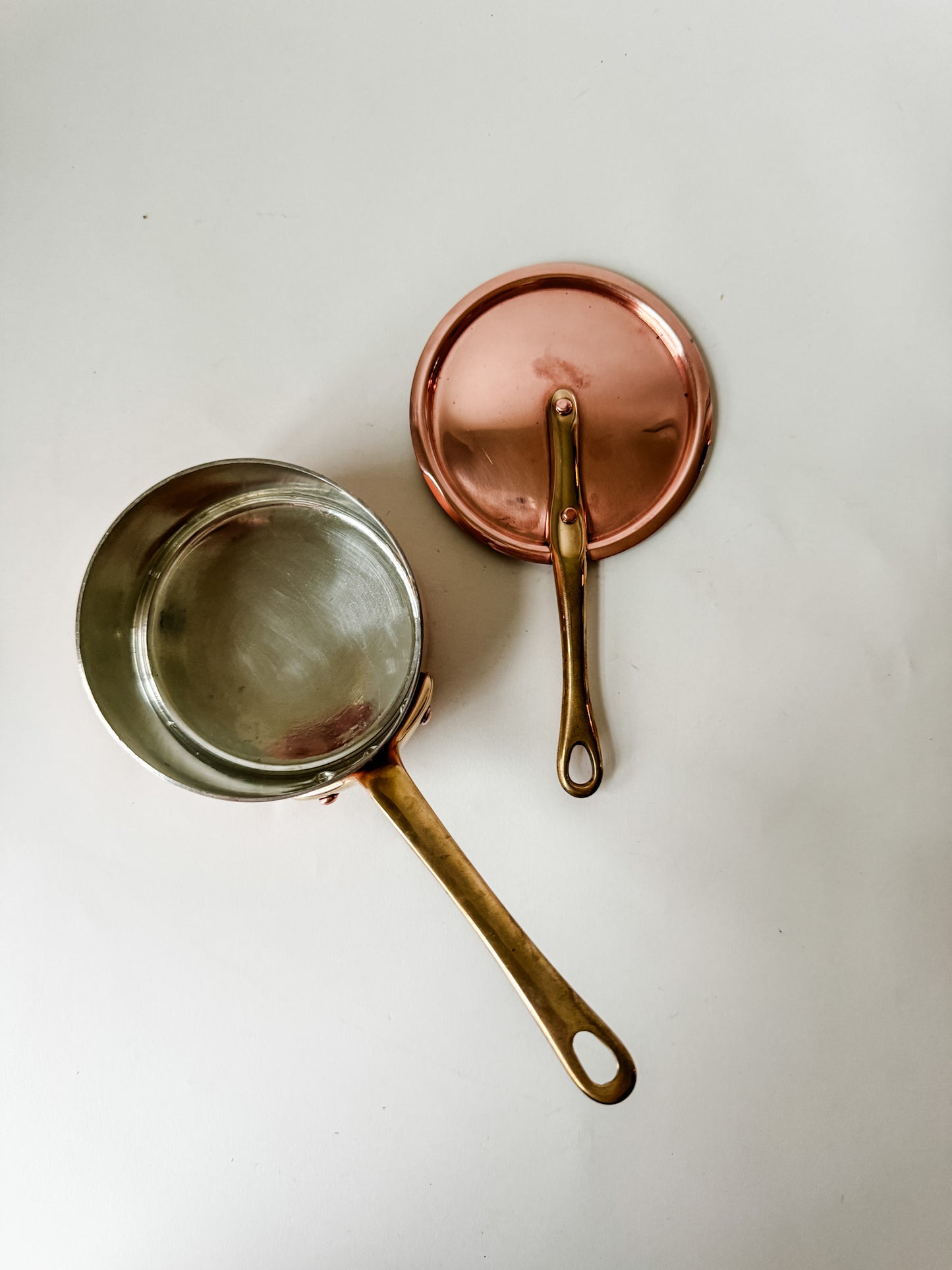 Mini Copper Pot With Lid