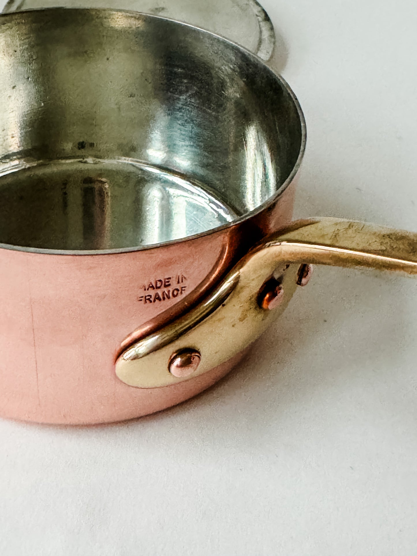 Mini Copper Pot With Lid