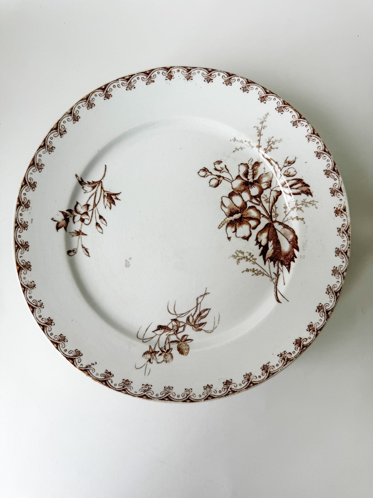 Vintage French Lunch Plates (sold individually)