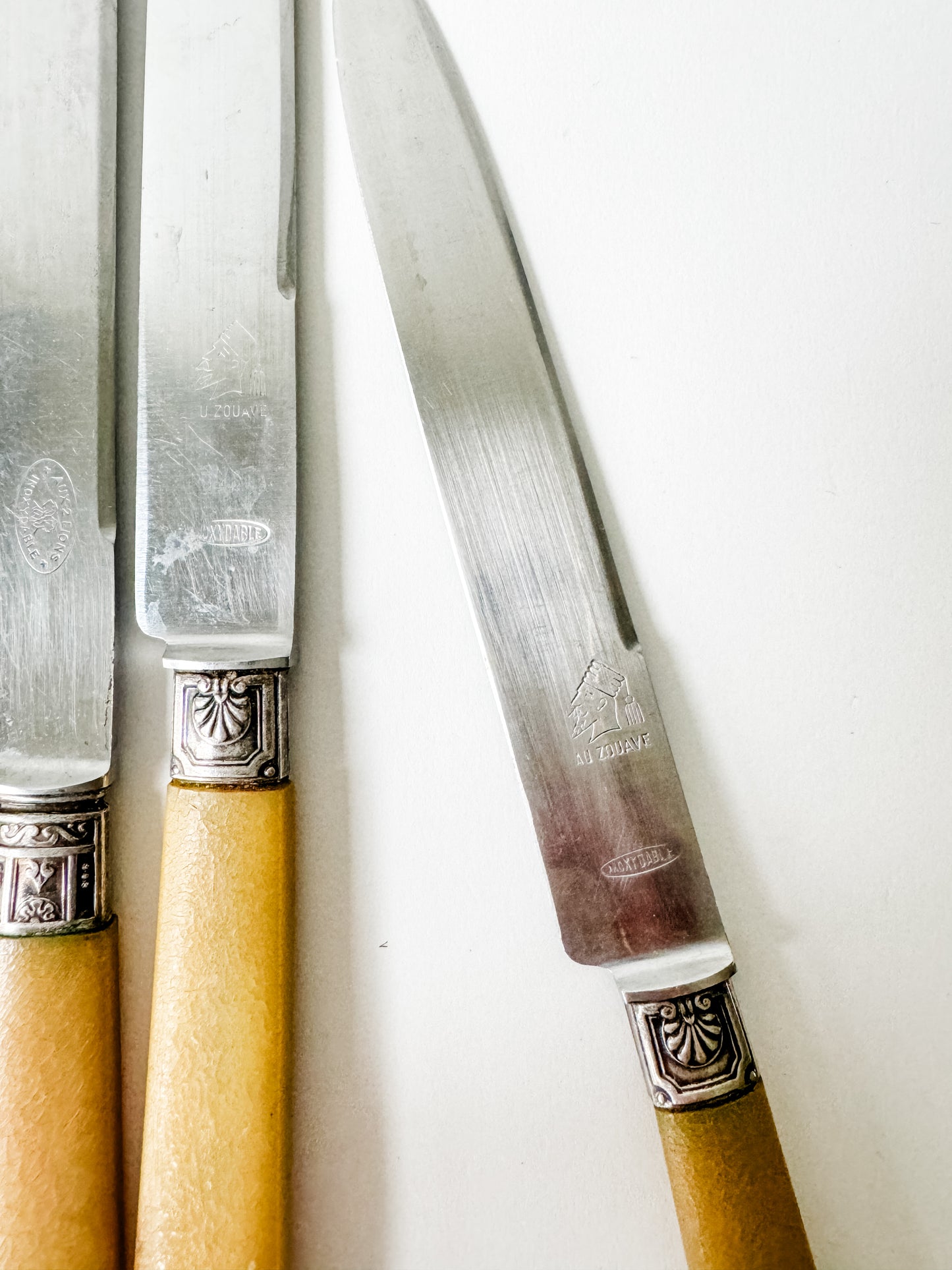 Vintage French Dinner Knives (set of 5)