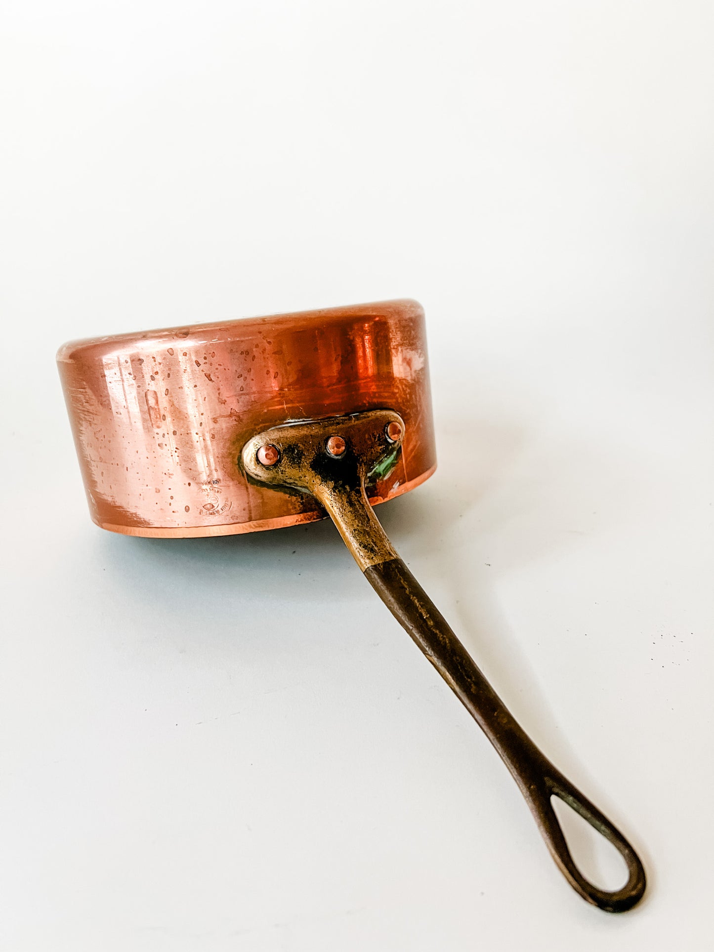 Vintage Copper Pot (stamped) - Medium