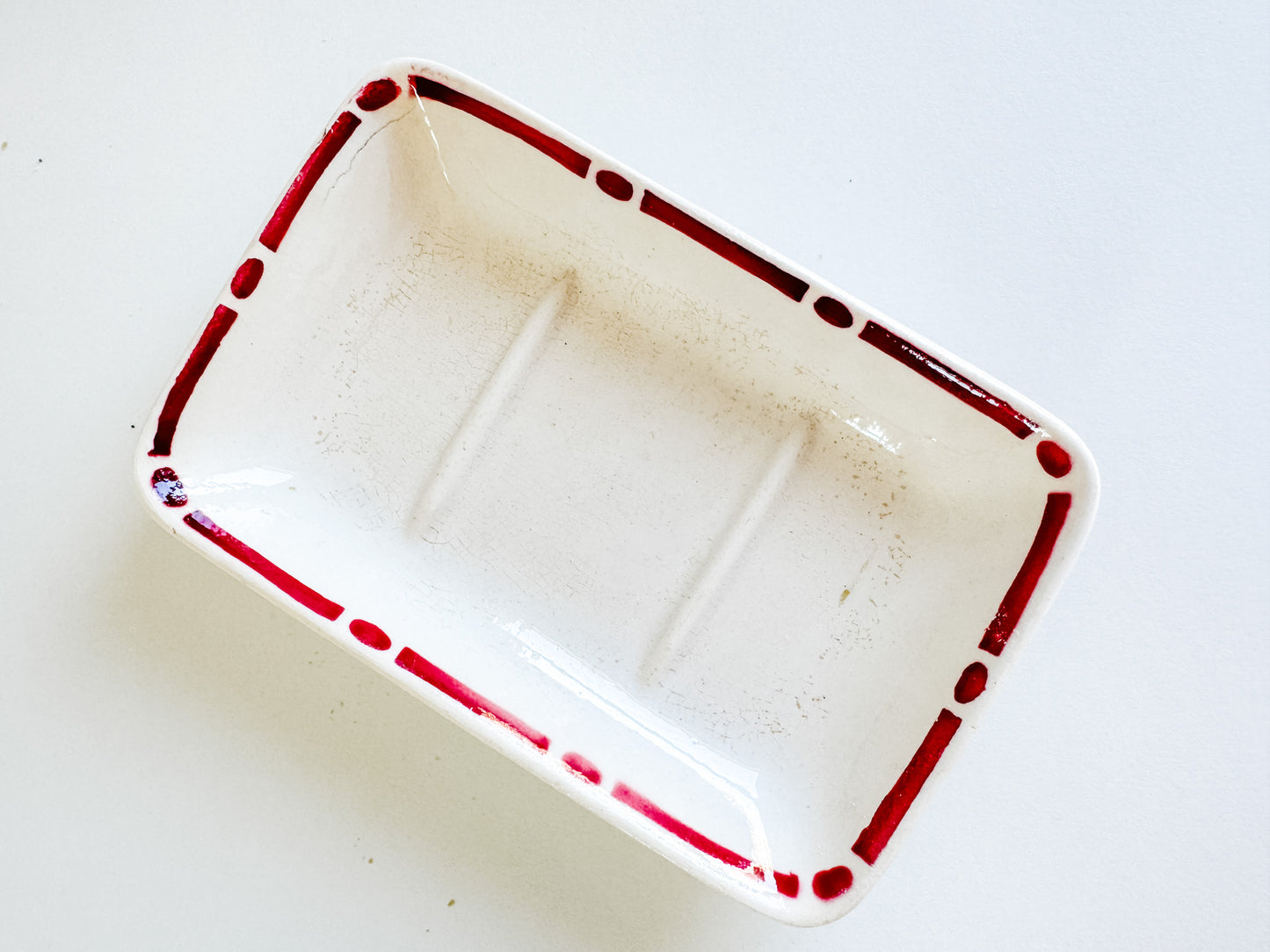 Small Digoin Sarreguemines Soap Dish