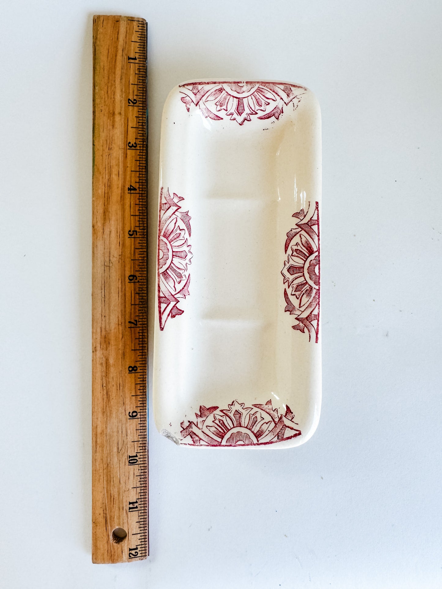 Large Ceramic French Soap Dish