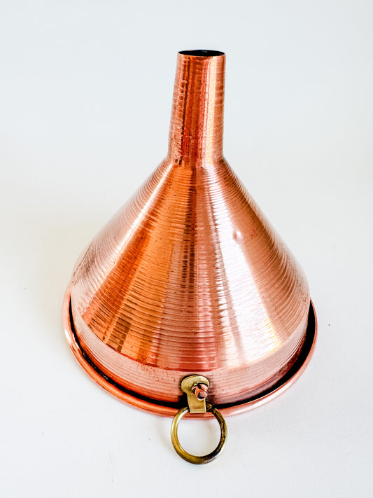 Viintage Copper Funnel