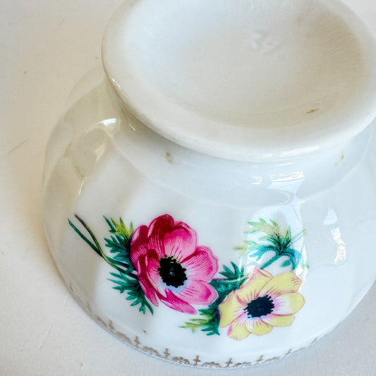 French Procelain Cafe au Lait Bowls (set of 3)