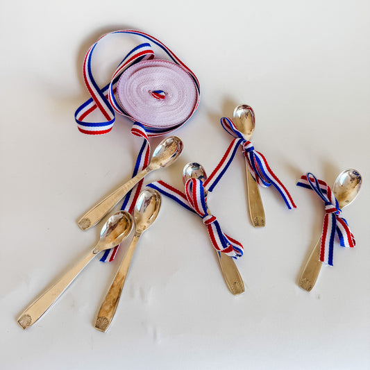 Vintage French Demitasse Spoons (set of 4)