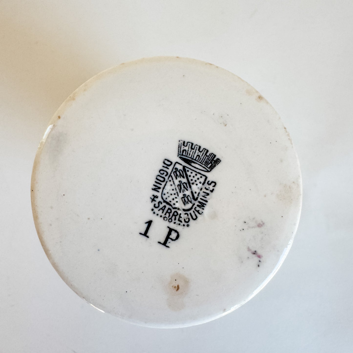 Rare Vintage French Mustard Jar