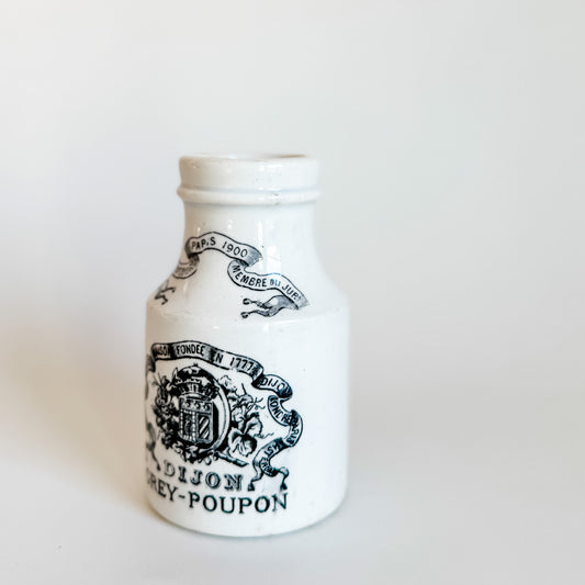 Rare Vintage French Mustard Jar