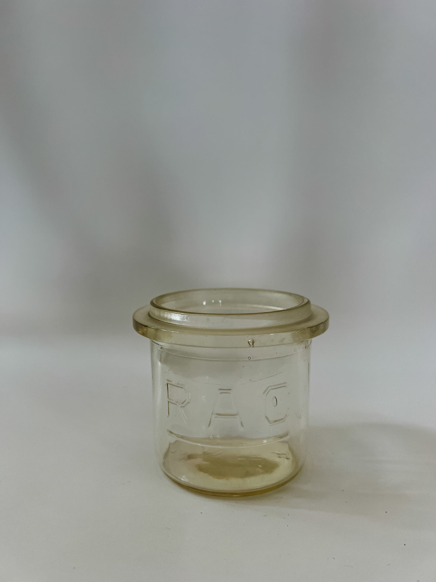 RAC Vintage Glass Jar
