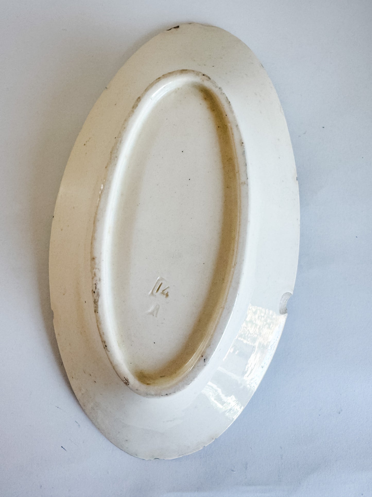 Small, Deep Oval Dish