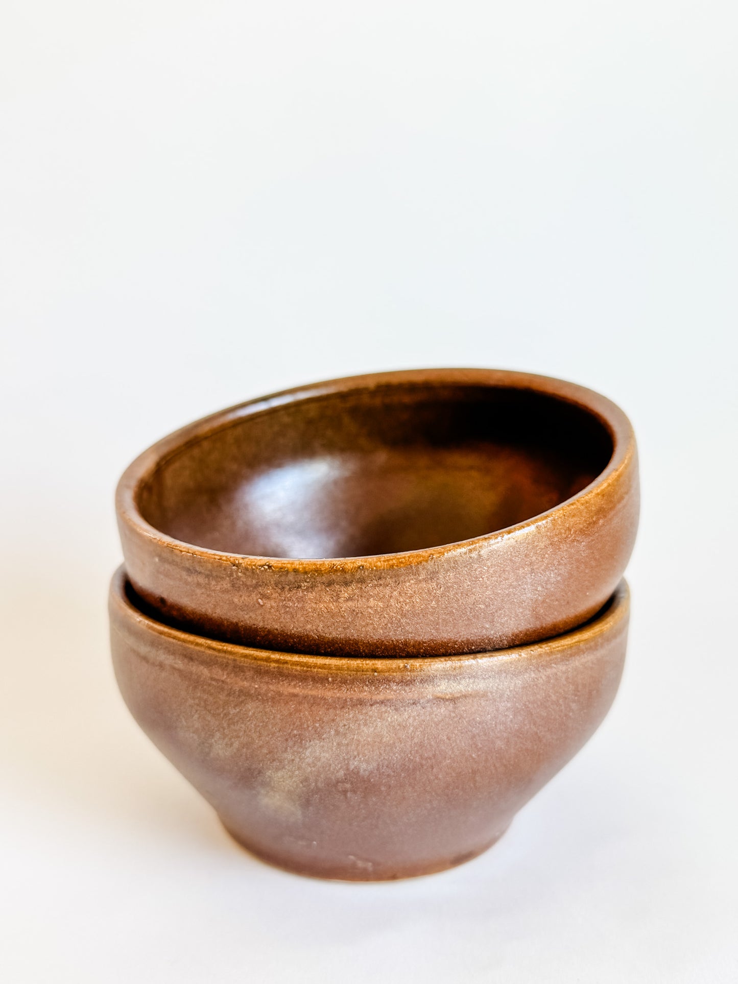 Small Digoin Grespots Stoneware Glazed Bows (sold individually)