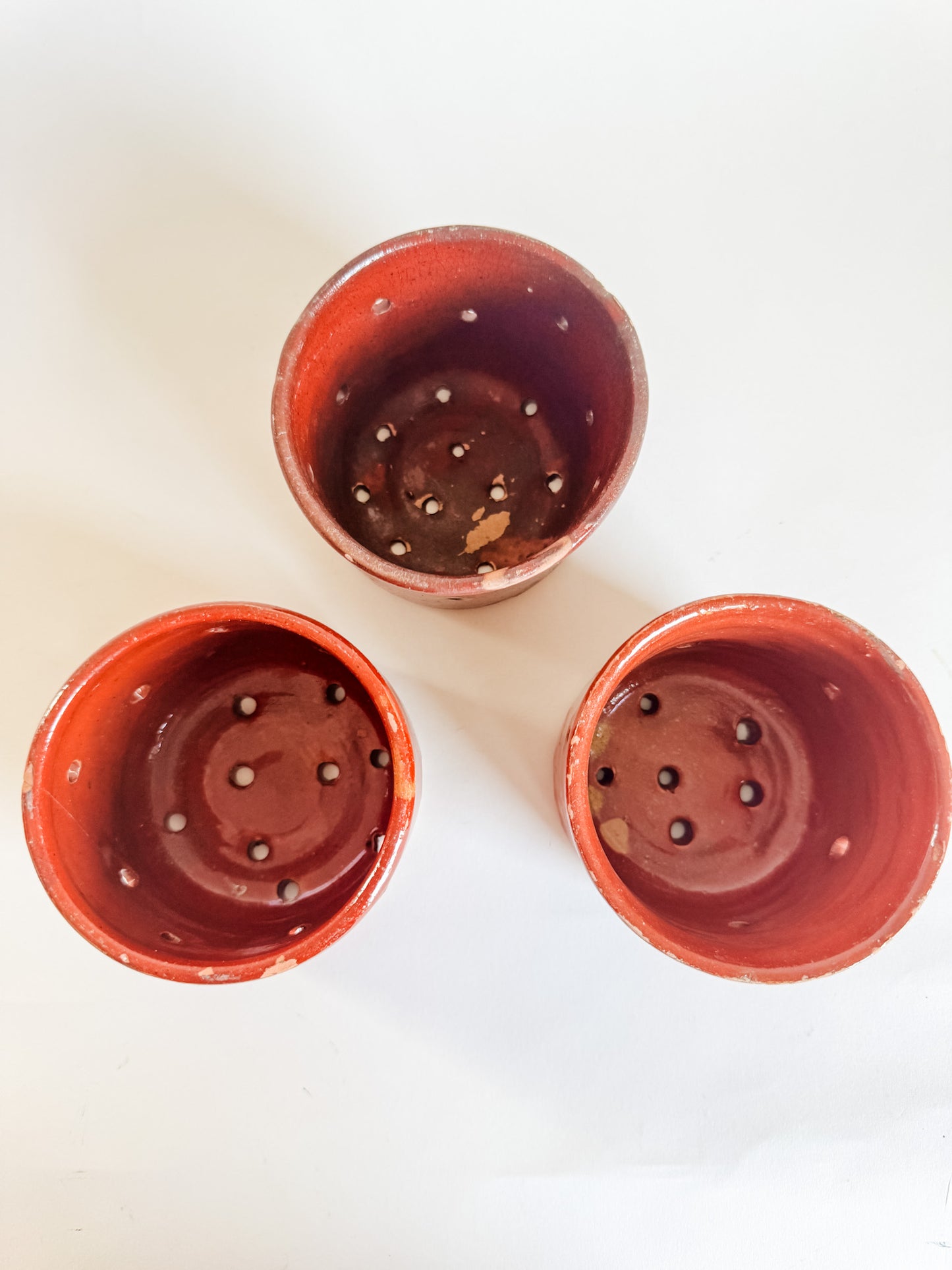 Large Vintage French Cheese Molds (sold individually)