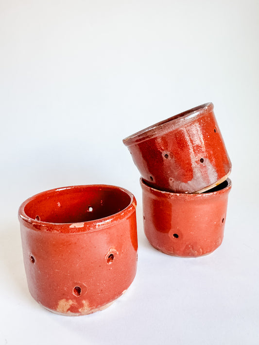 Large Vintage French Cheese Molds (sold individually)