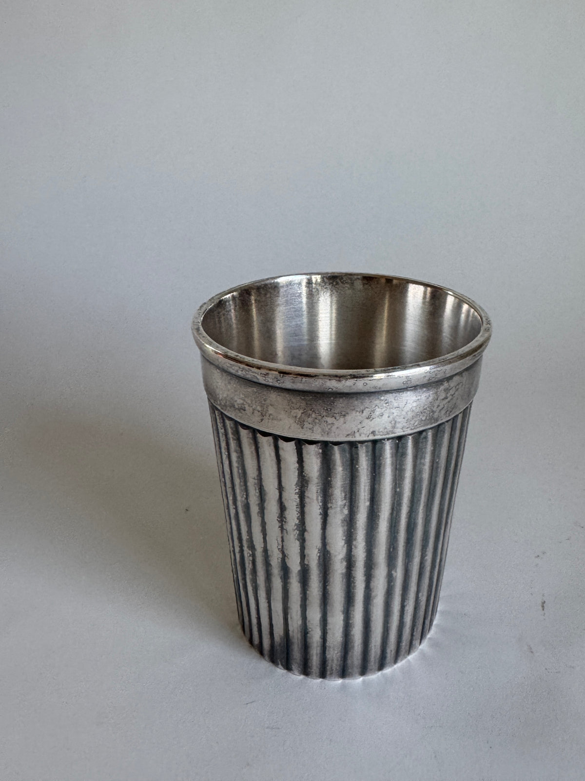 Silver Cup Stamped Lenôtre on the Bottom