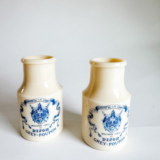 Vintage French Mustard Jar (sold individually)