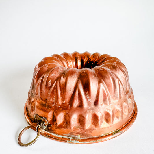 Large Vintage French Copper Mold