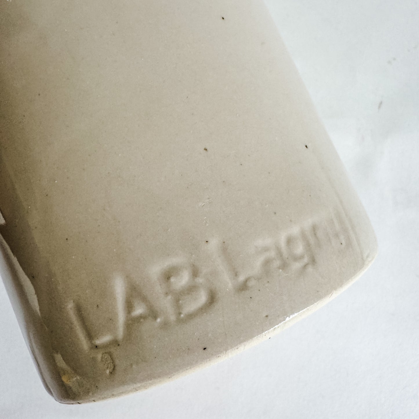 LAB Lagny Glazed Stoneware Mustard Crock