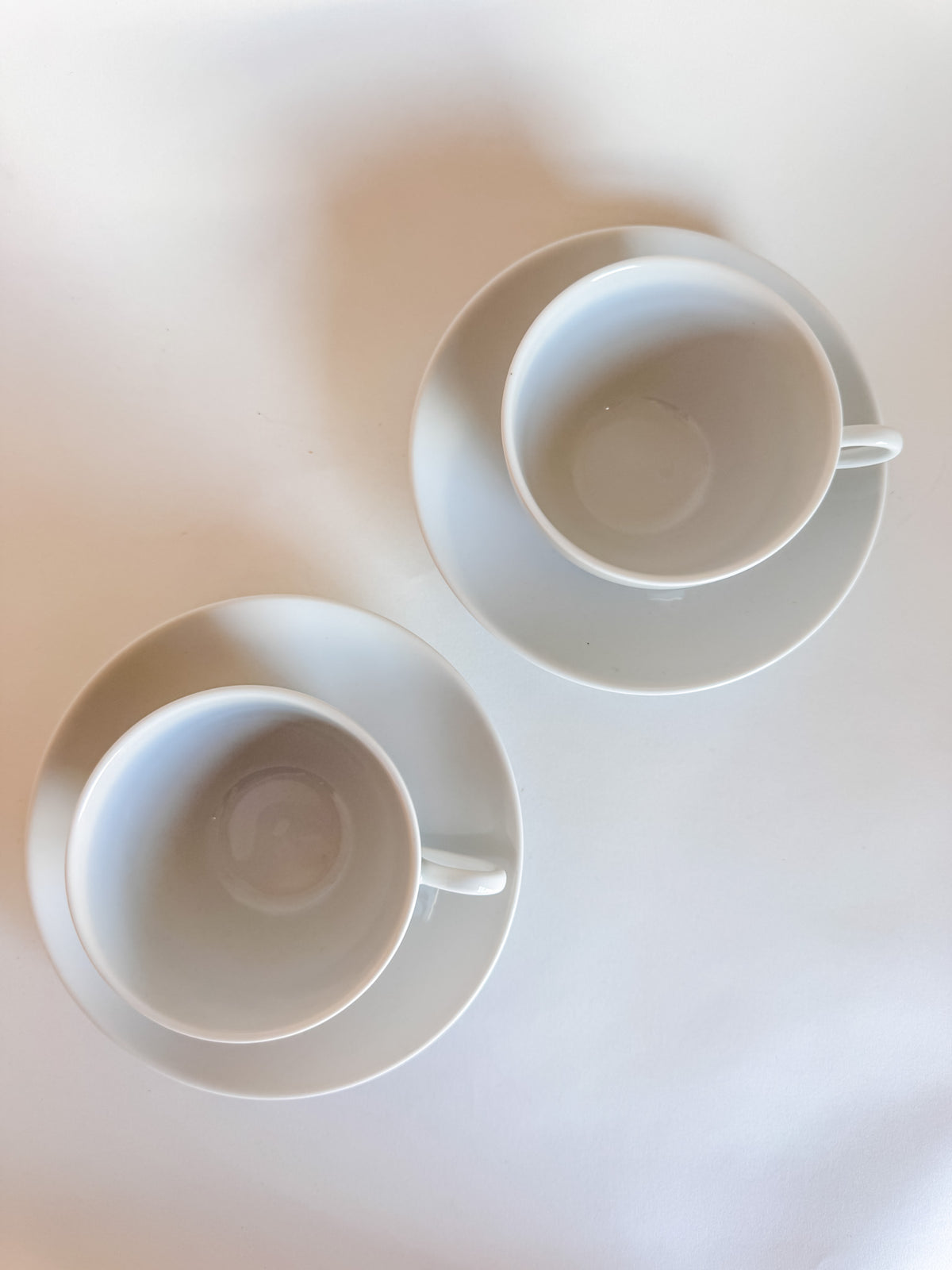 Pillivuyt Tea Cups (set of 2)