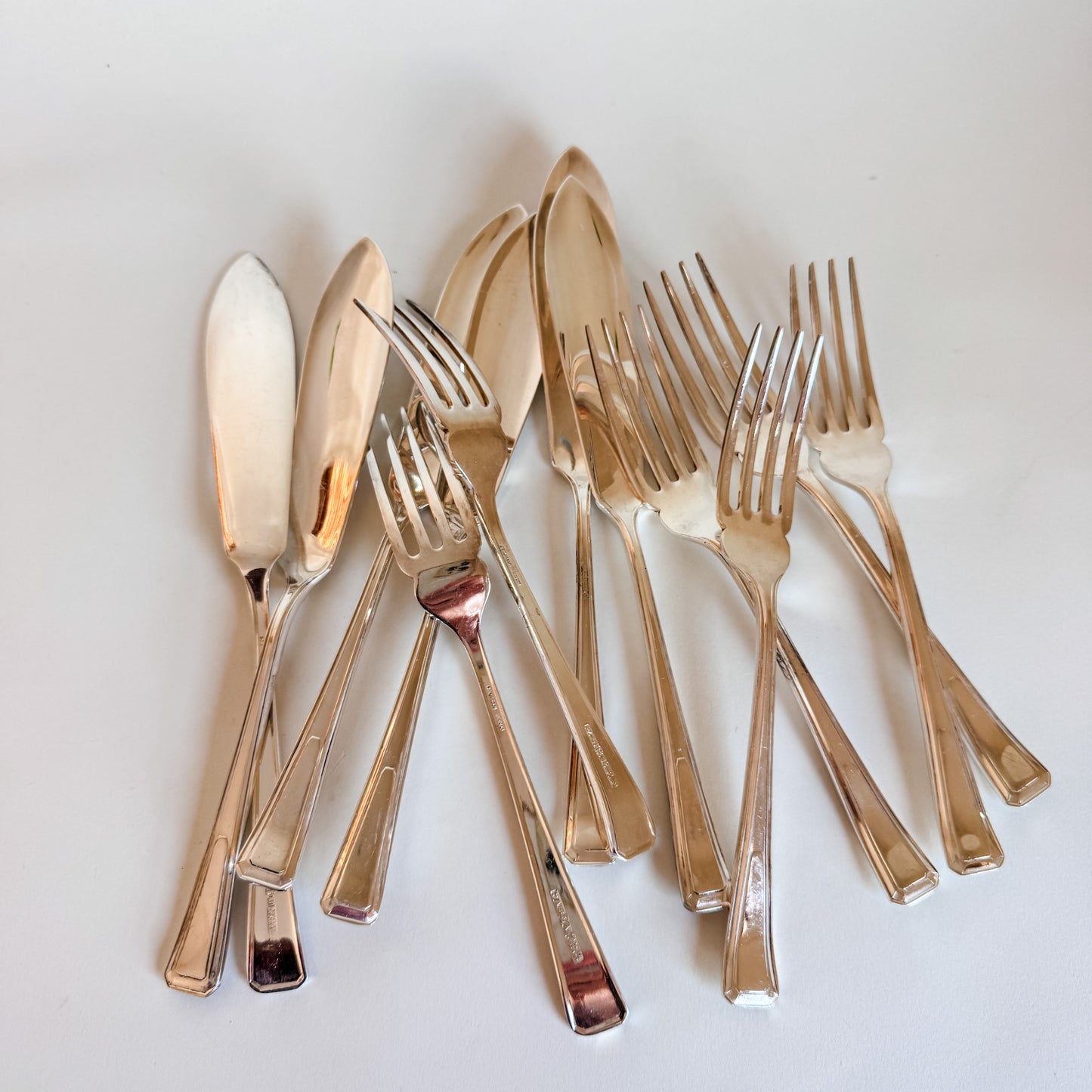 Set of 6 Fish Knives and Forks