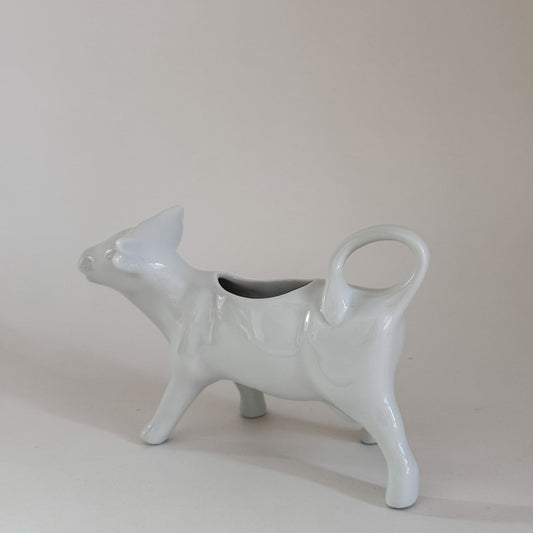 White Apilco Cow Creamer