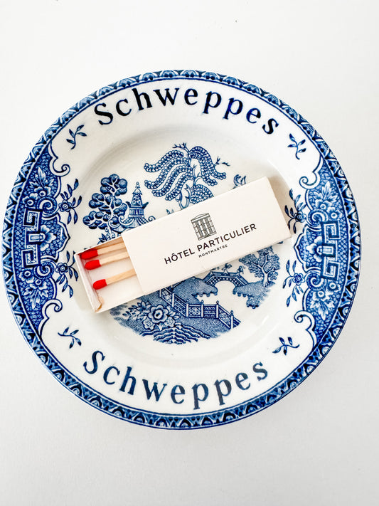 Vintage Schweppes Promotional Ashtrays