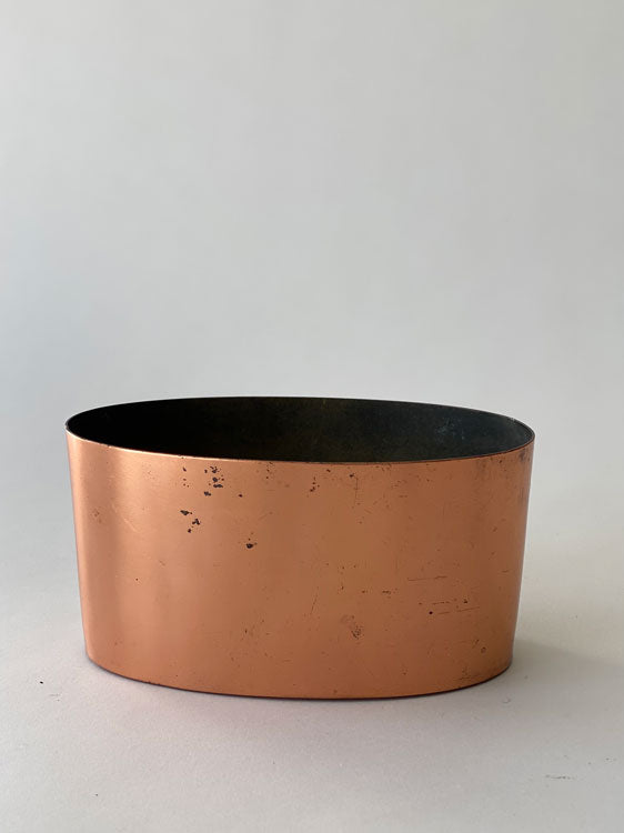 Oval Copper Caddy