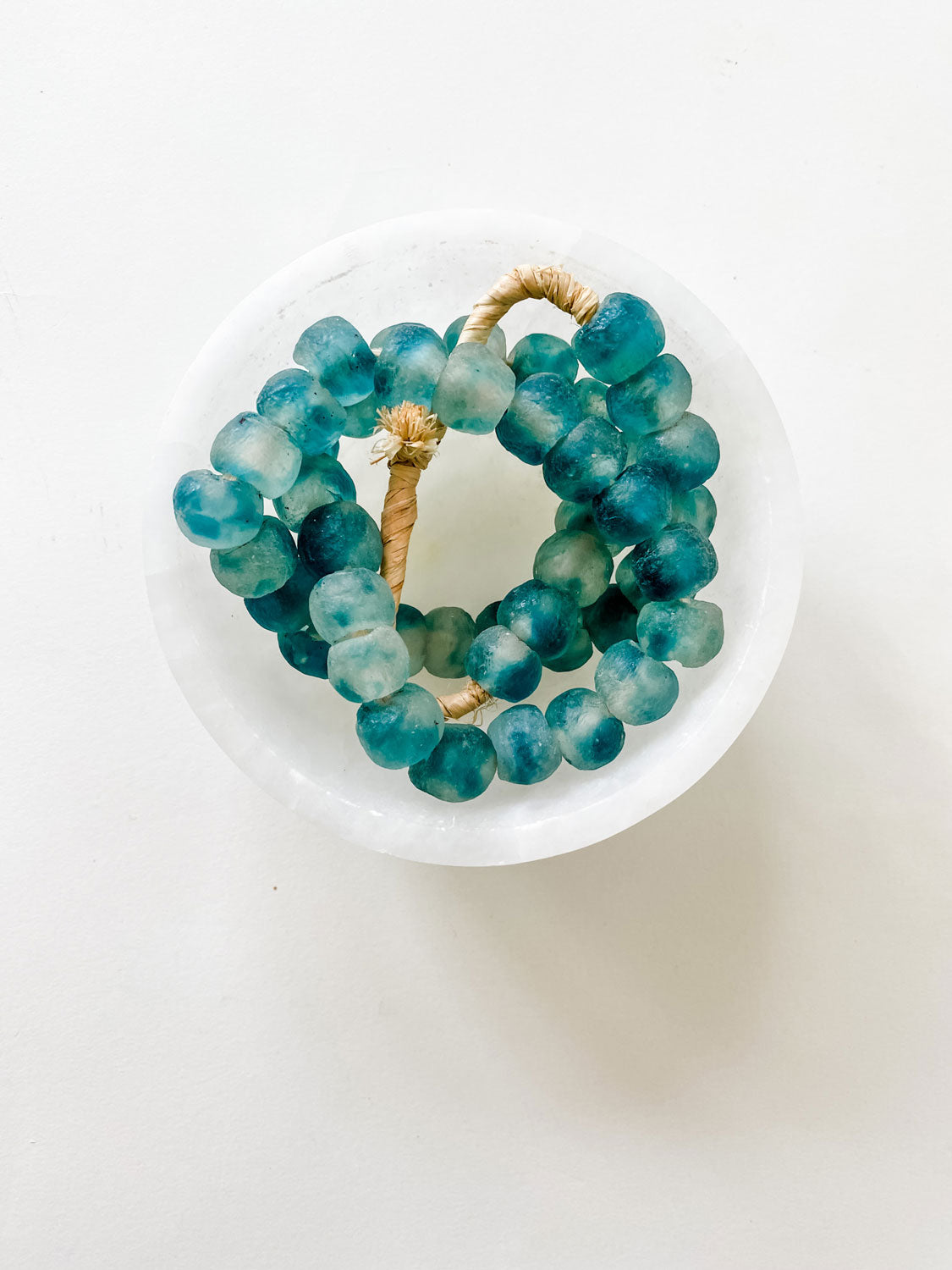 Turquoise Glass Beads