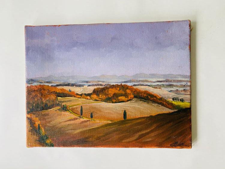 Authenticated Tuscan Oil Painting