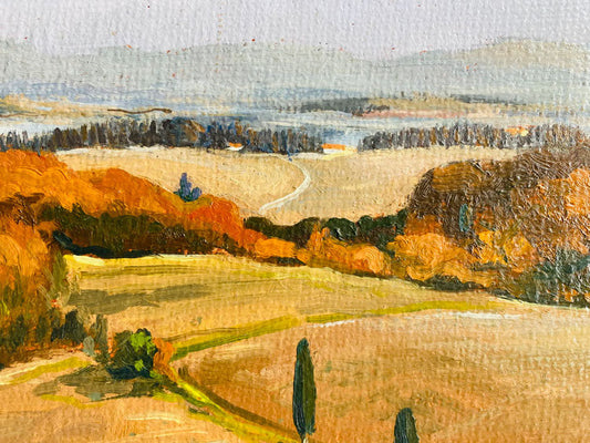 Authenticated Tuscan Oil Painting